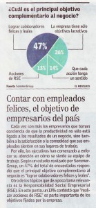 “Objetivo principal complementario al negocio” El Mercurio, Economía y Negocios, 06/01/13